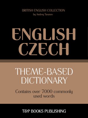 cover image of Theme-Based Dictionary